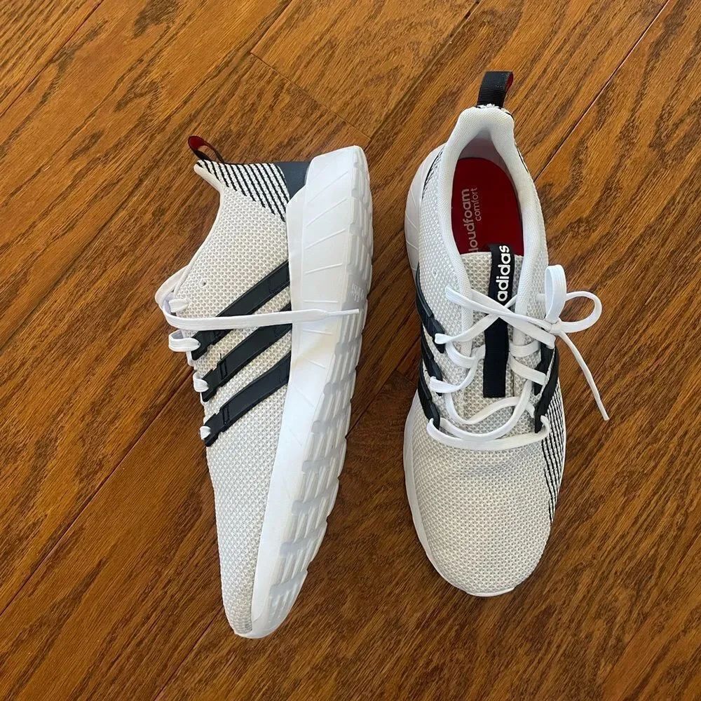 Men’s B&W adidas sneakers